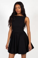 Winona Bubble Hem Mini Dress