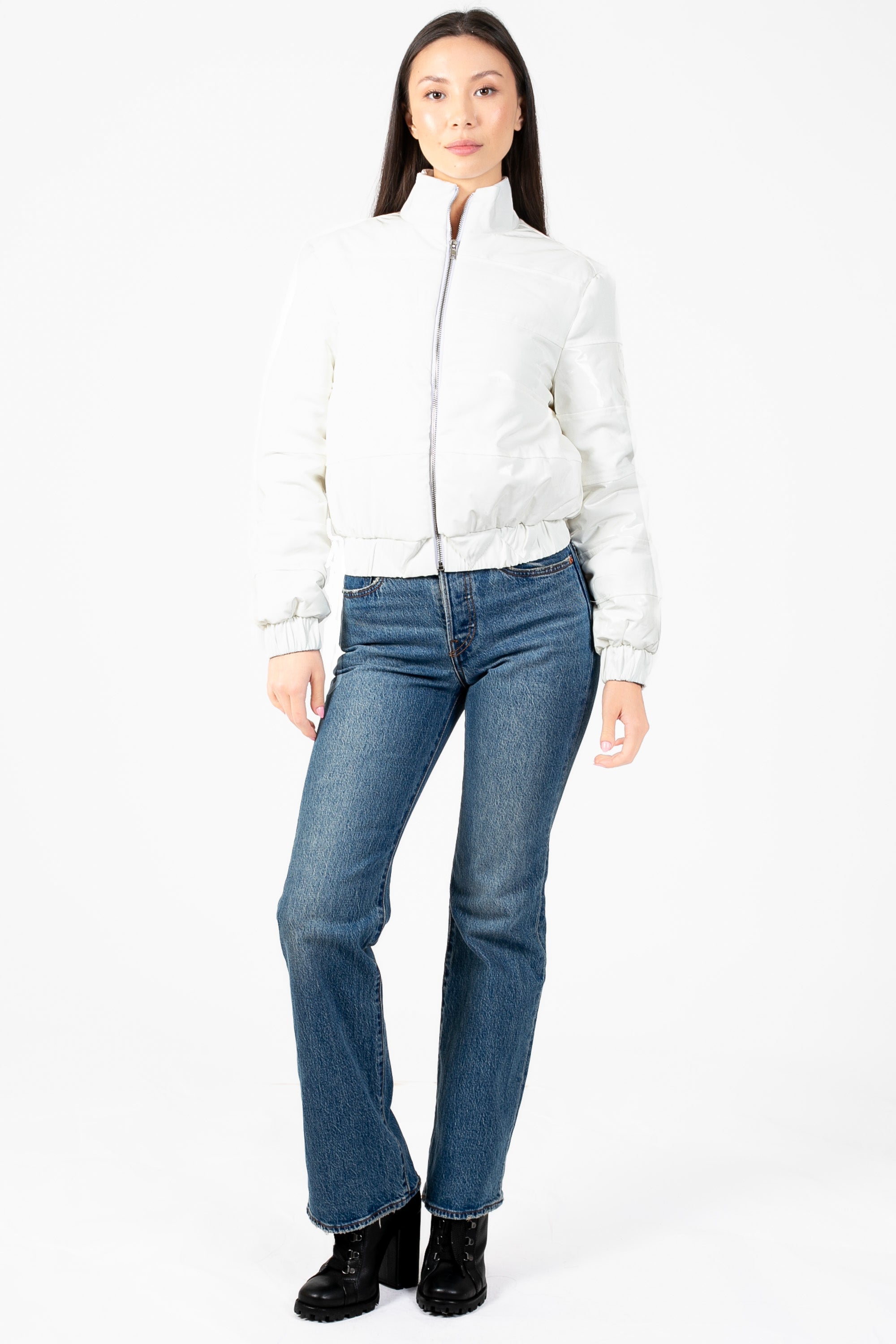 Alissa Glossy Puffer Jacket