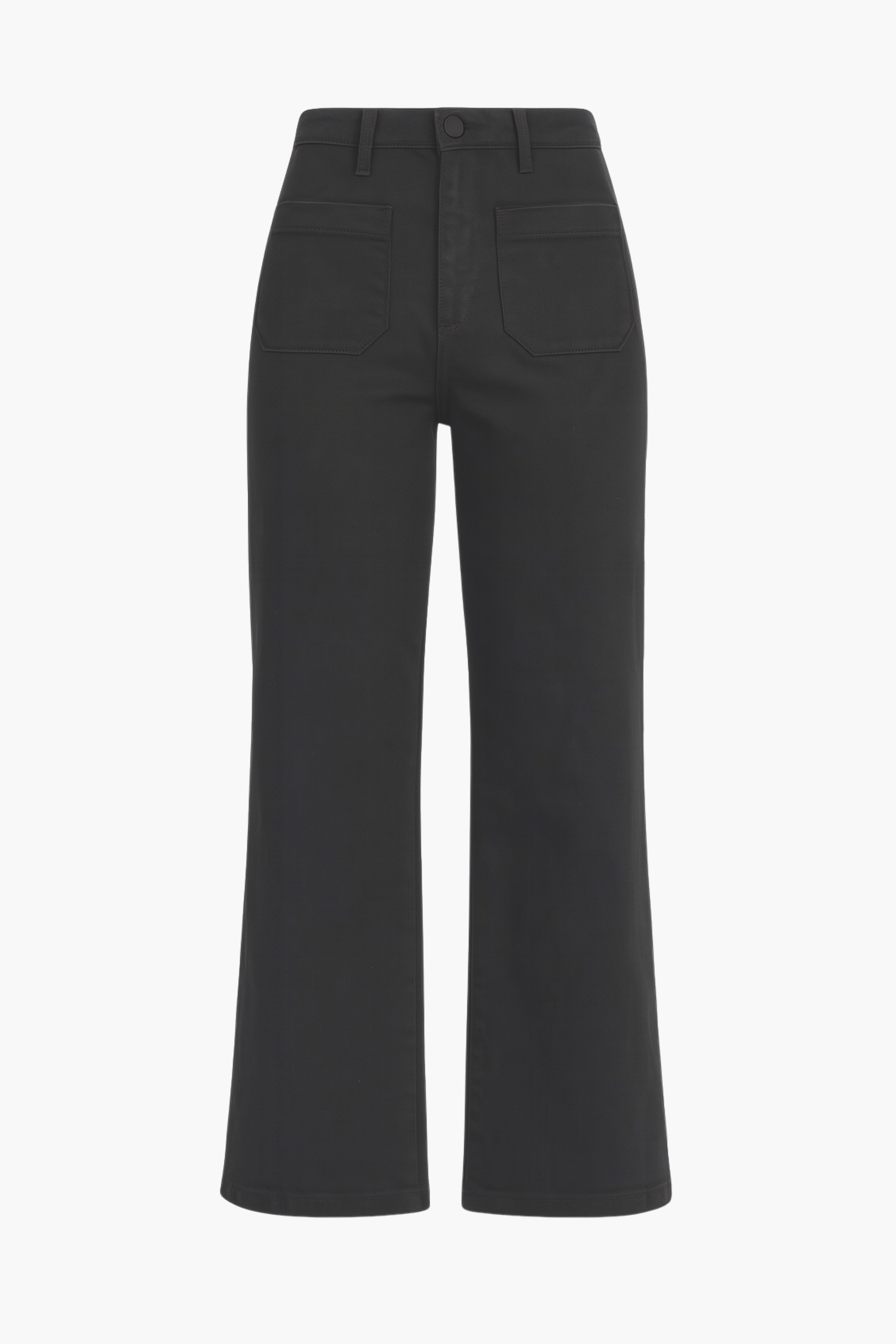 Just Black Denim Patch Pocket Wide Leg