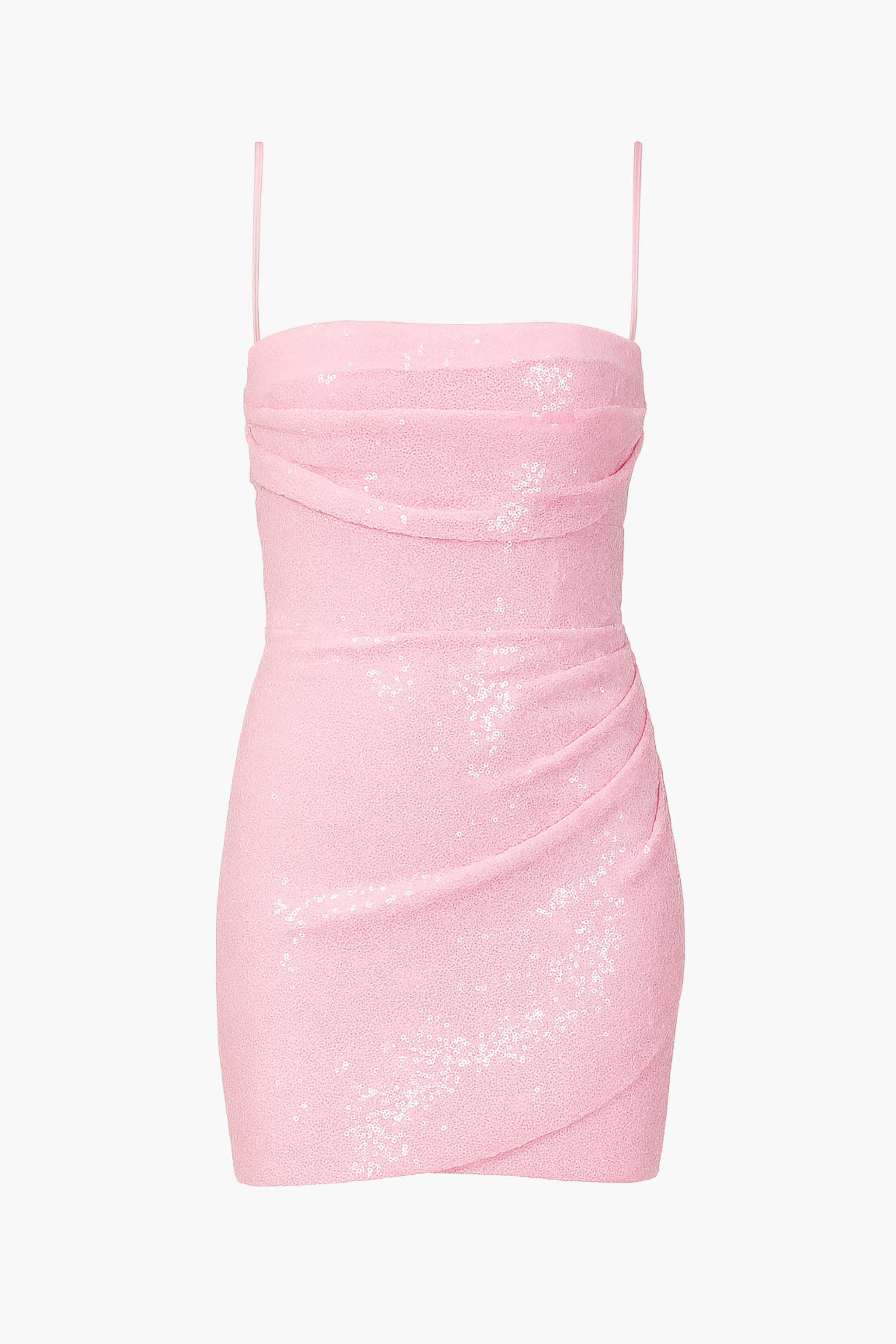 Jazzy Bustier Sequin Mini Dress