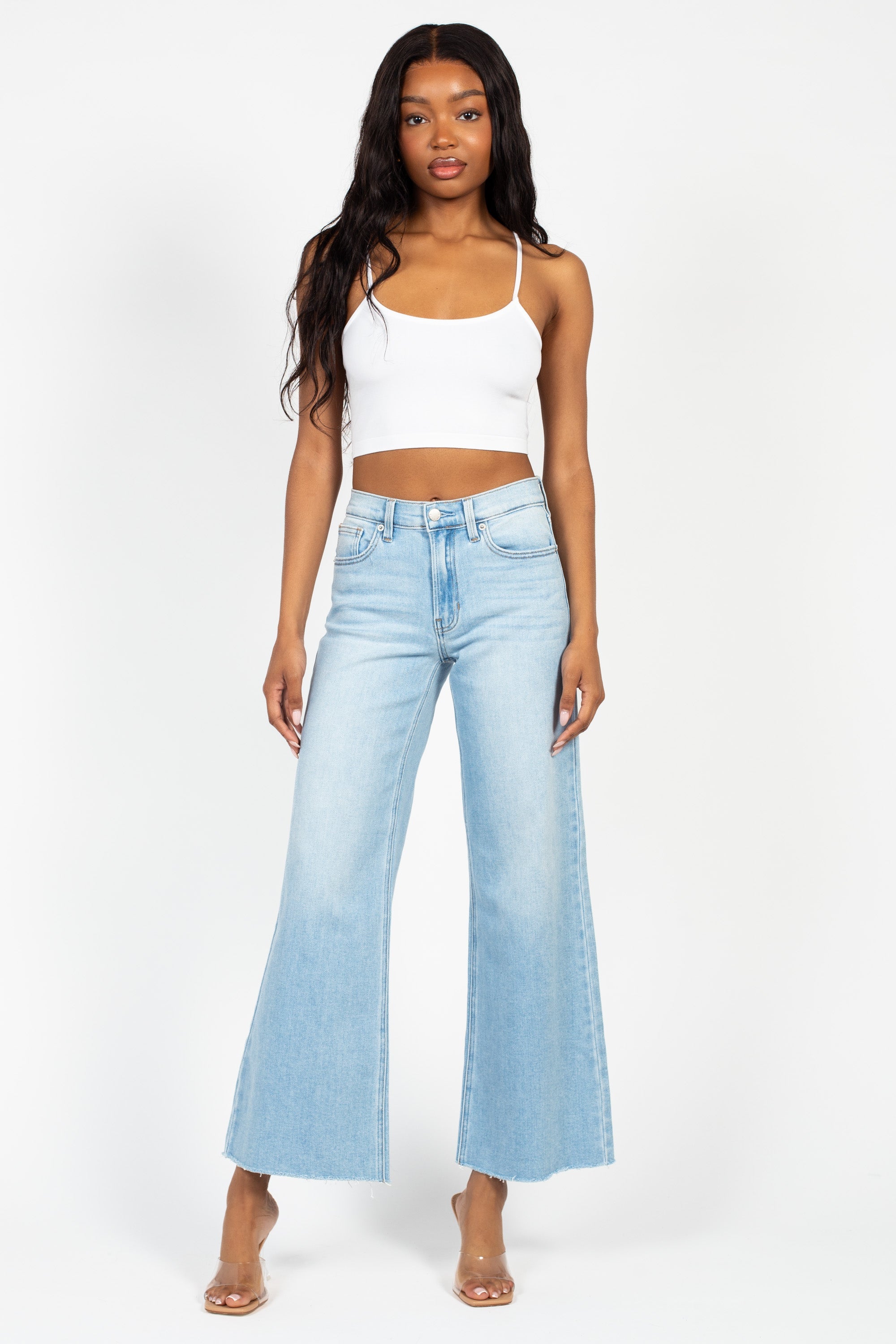 C'est Moi Crop Tank Top