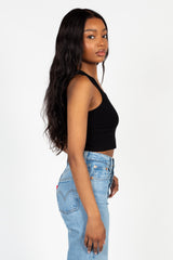 C'est Moi Bamboo Crop Tank Top