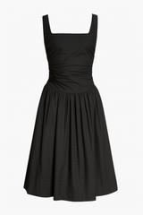 Clarabelle Bubble Hem Midi Dress