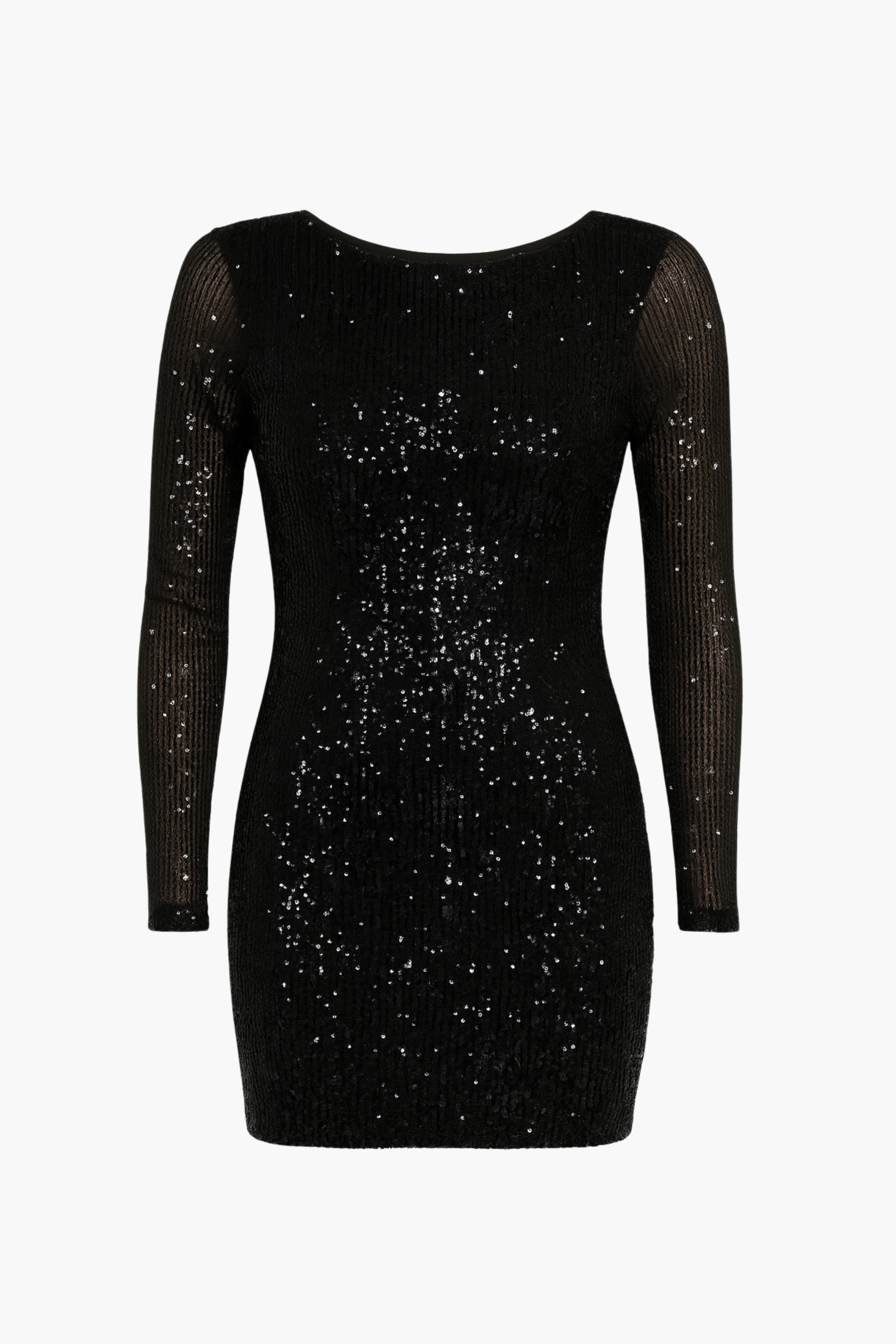 Little Monster Backless Sequin Mini Dress