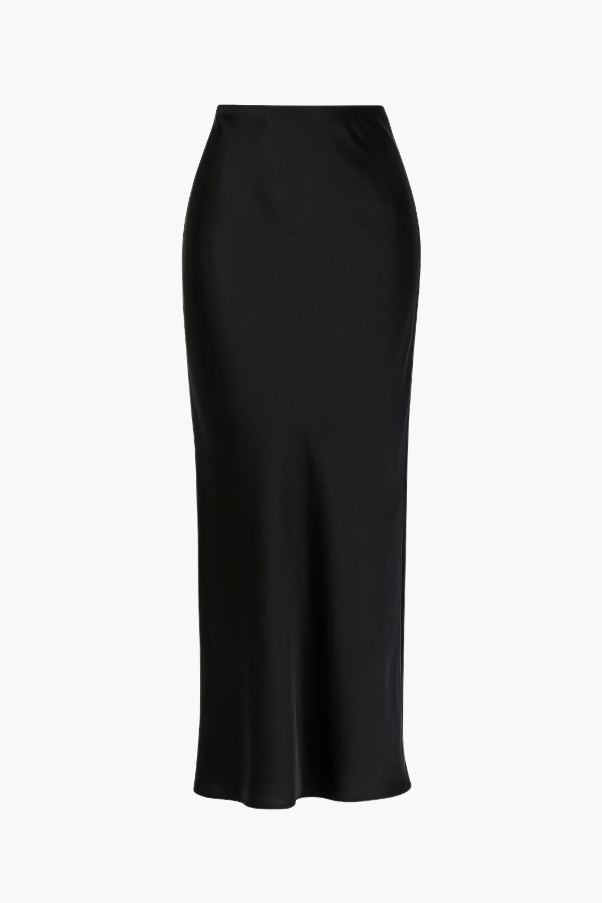 Zaria Satin Slip Midi Skirt