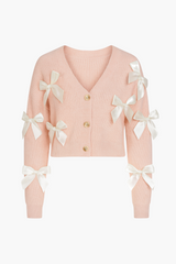 Helena Bow Knit Cardigan