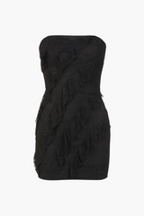 Bad Romance Lace Ruffle Mini Dress