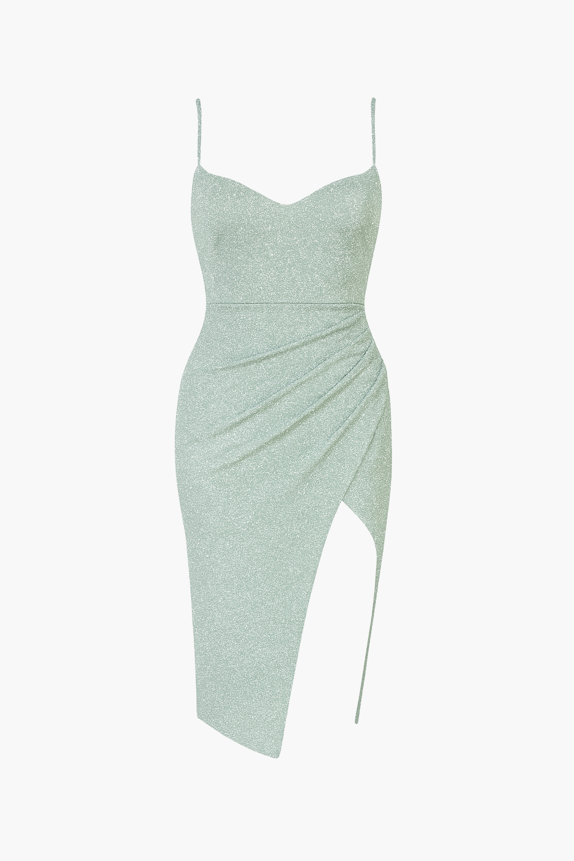 Tinsley Tulip Hem Shimmer Midi Dress