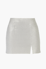Abracadabra Rhinestone Mini Skirt