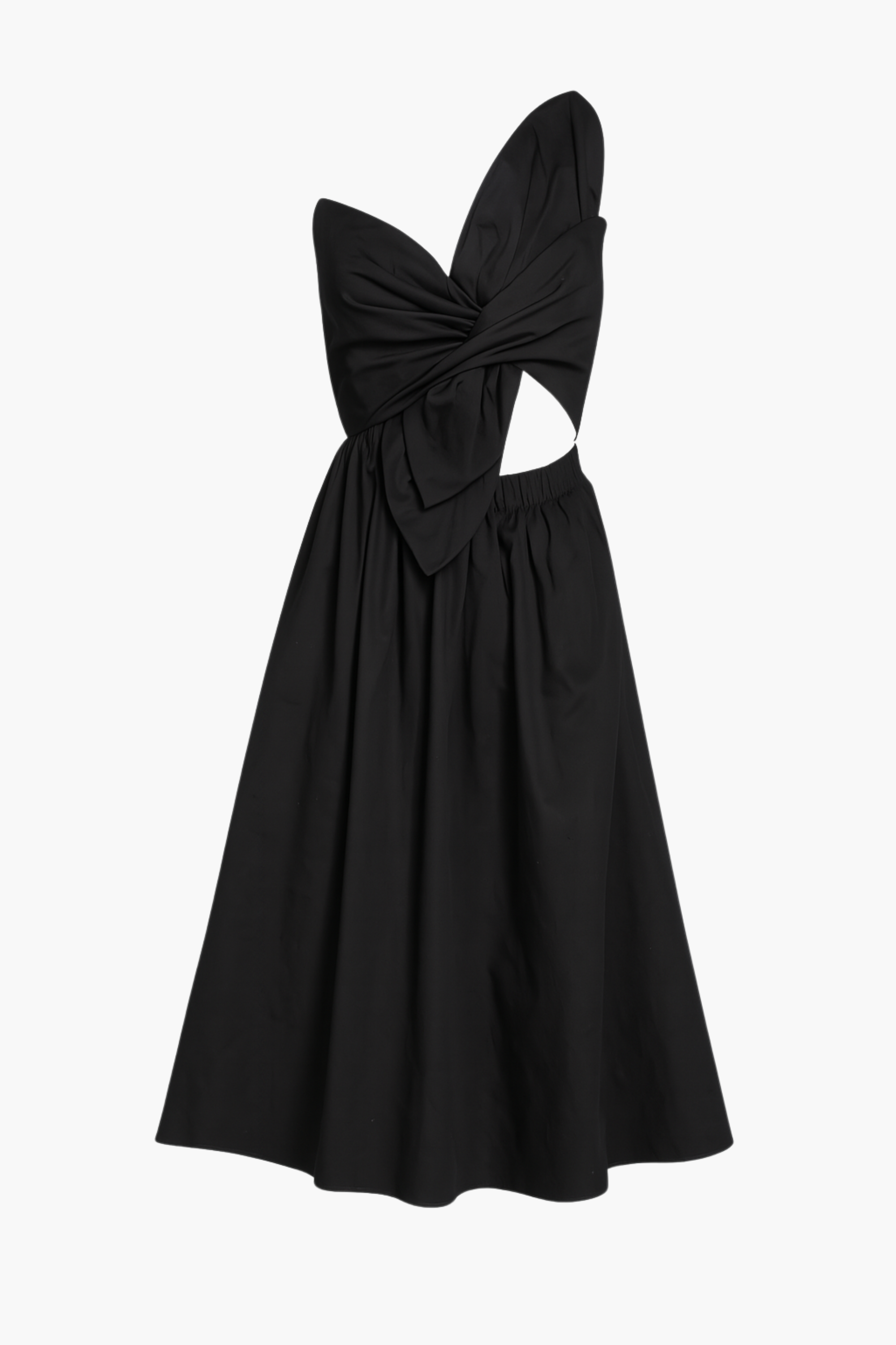 Odette Knot Twist Midi Dress