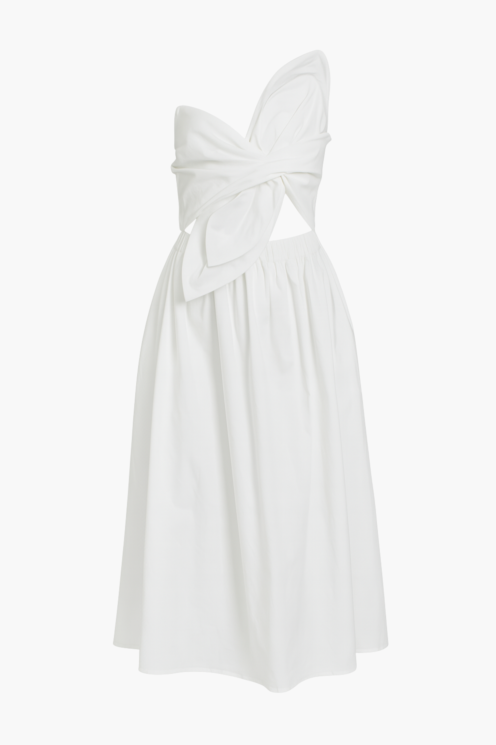 Odette Knot Twist Midi Dress