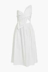 Odette Knot Twist Midi Dress