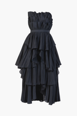 Margaret Ruffle Tiered Maxi Dress