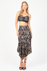 Liora Lace Midi Skirt