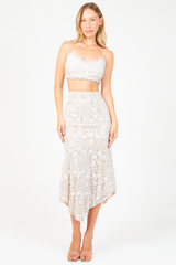 Liora Lace Midi Skirt