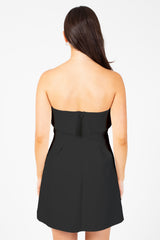 Giselle Strapless Pleated Mini Dress