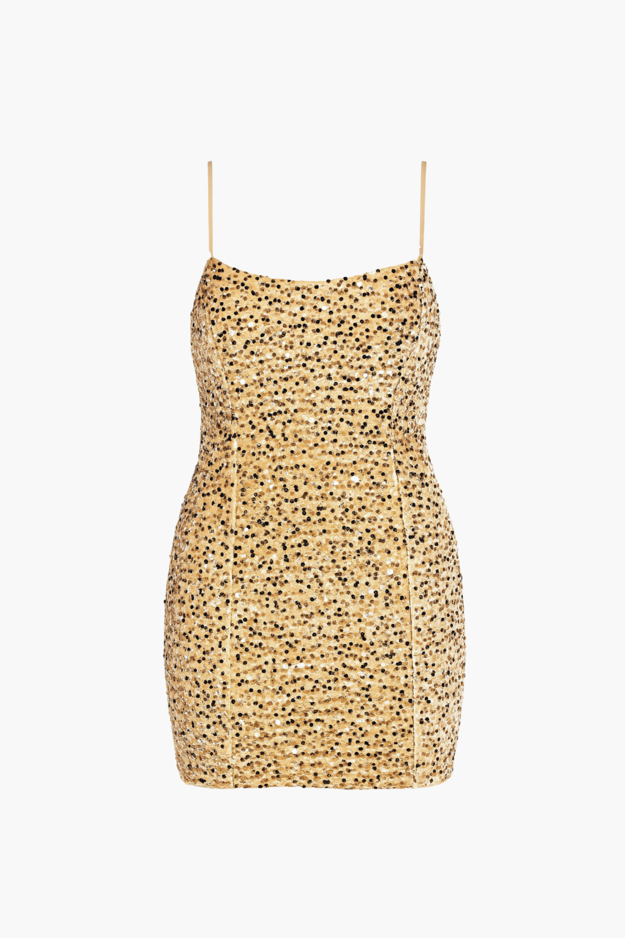 Nina Velvet Sequin Mini Dress