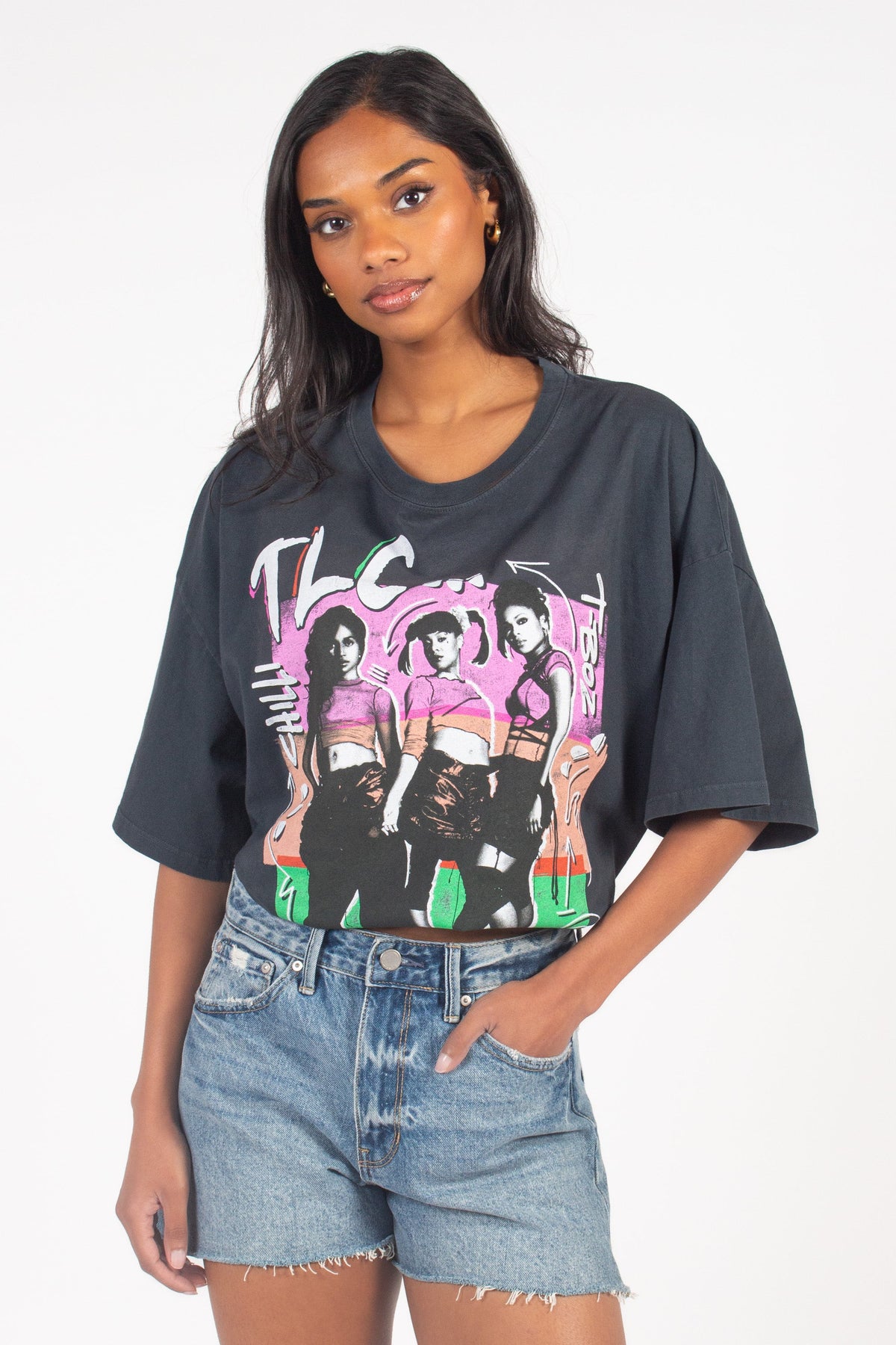 Just Black Denim Vintage Aline Short