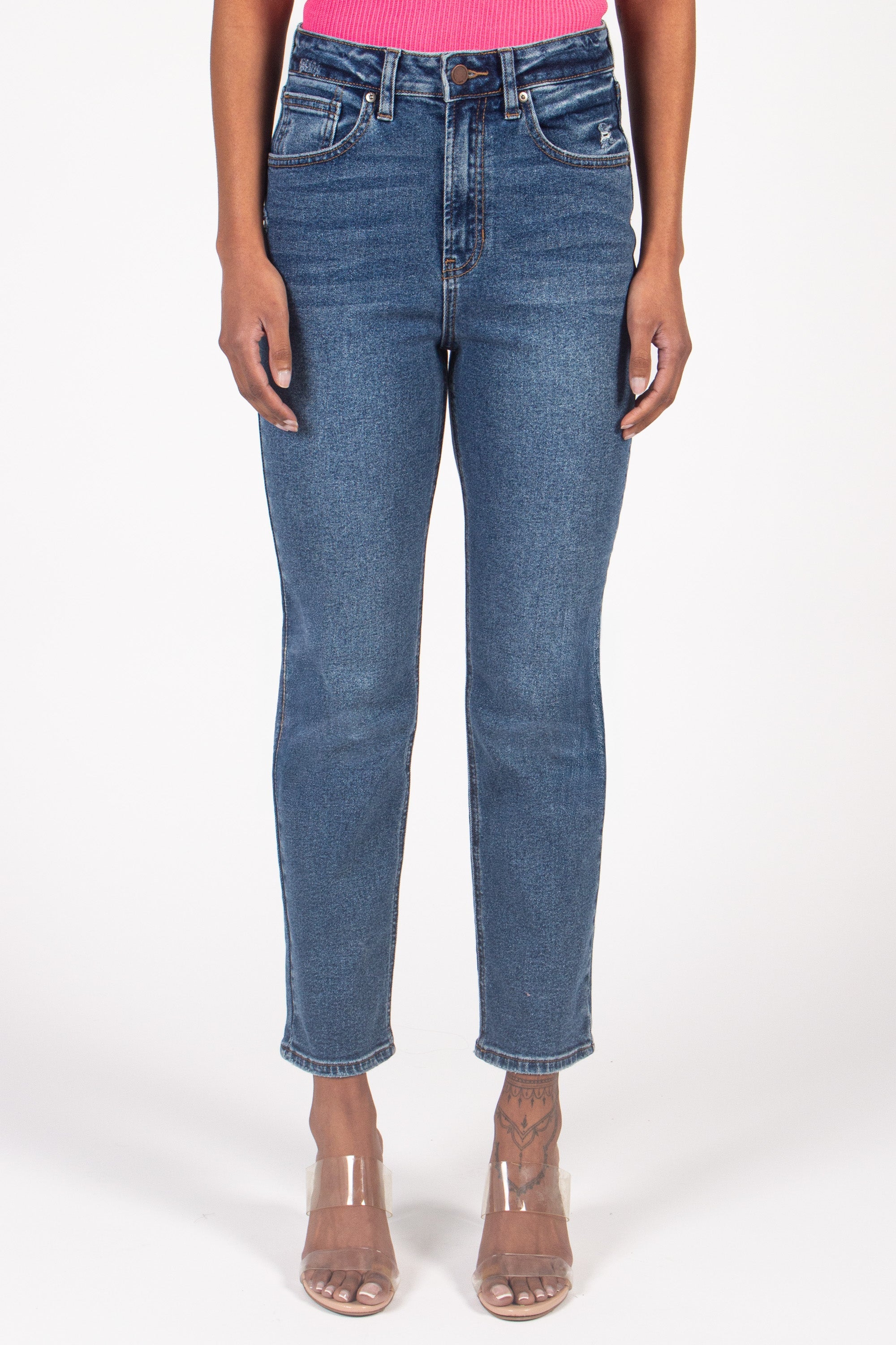 Just Black Denim Classic Slim Straight Jeans