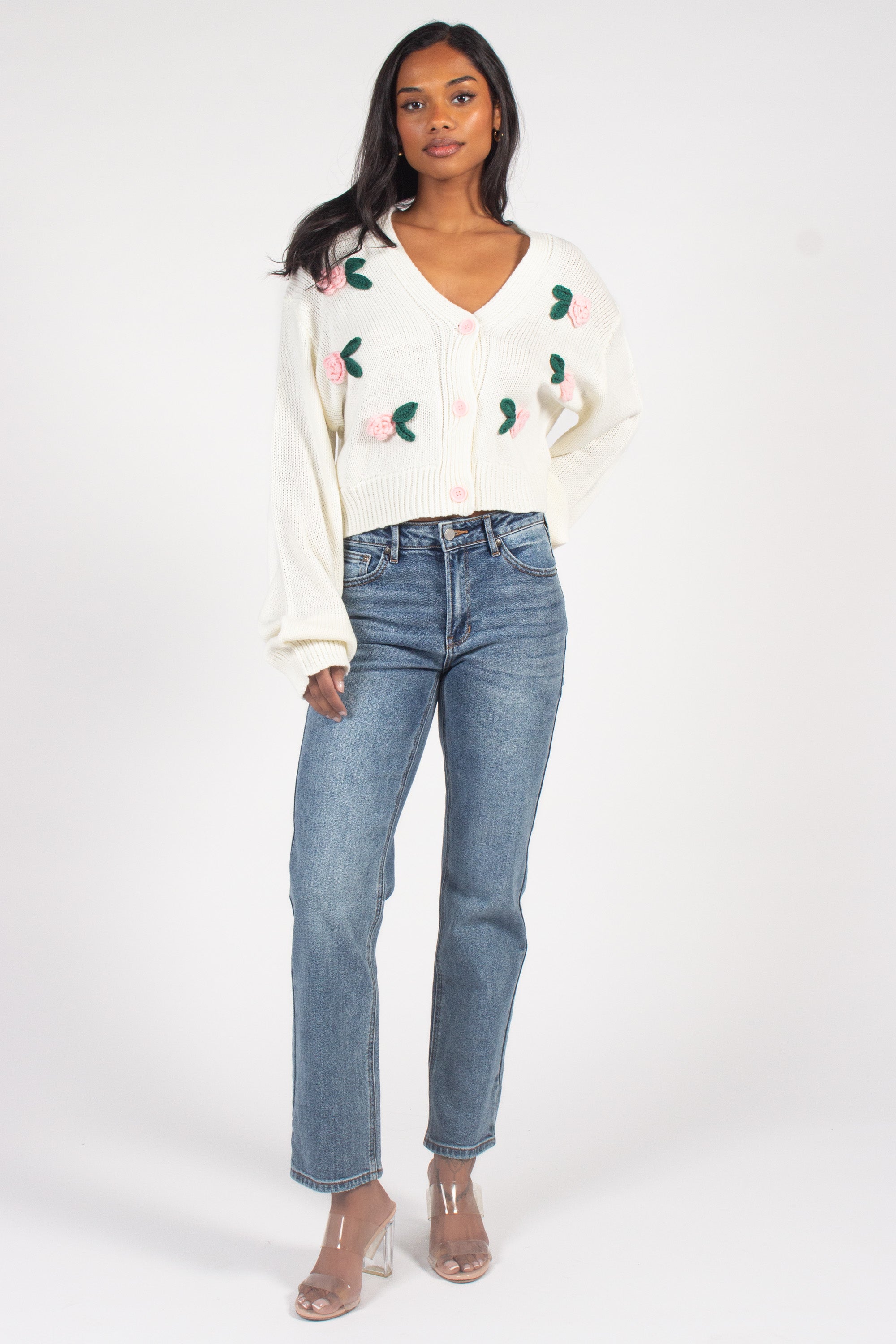 Just Black Denim Clean Stretch Straight Jeans