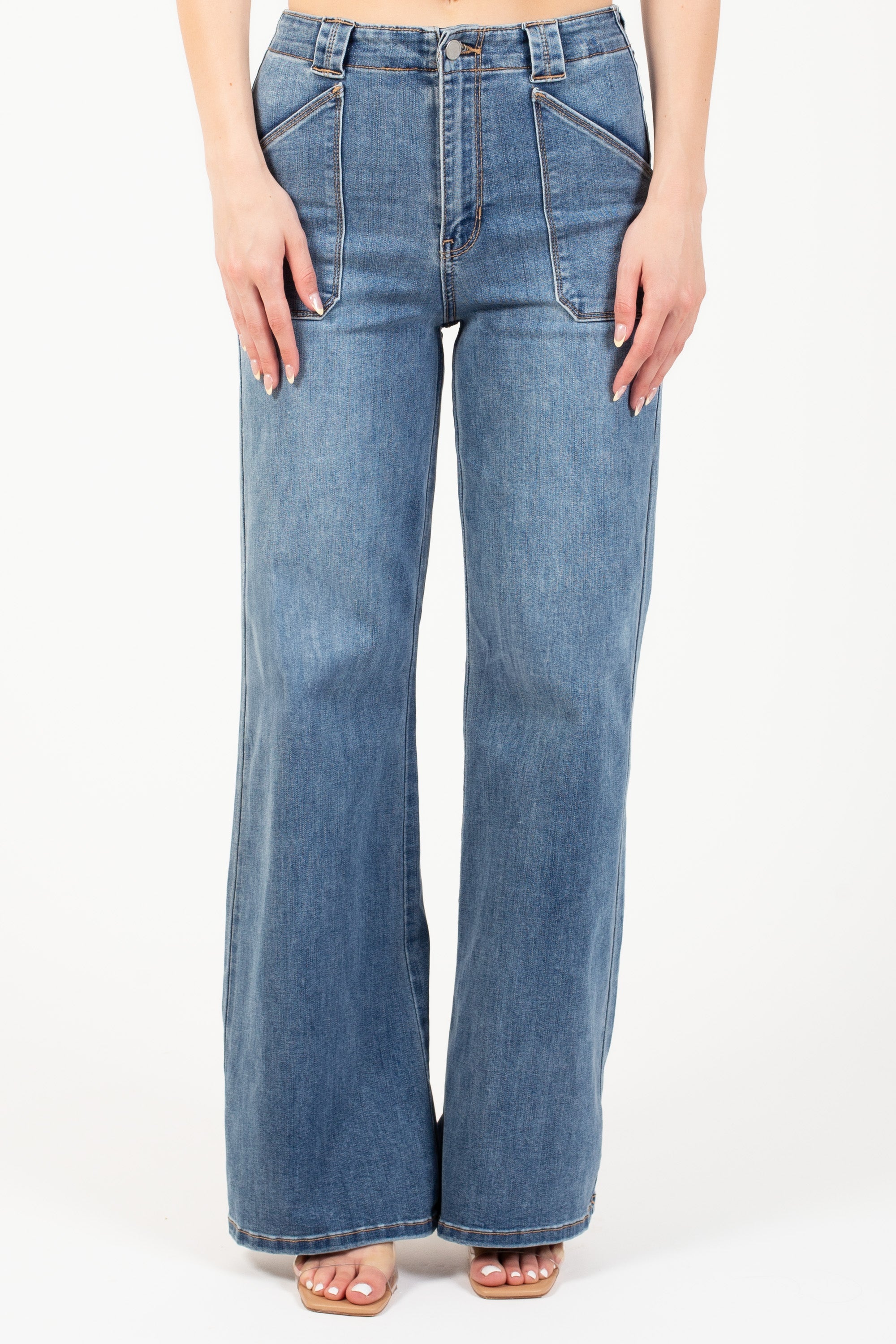 Just Black Denim Flare Jeans