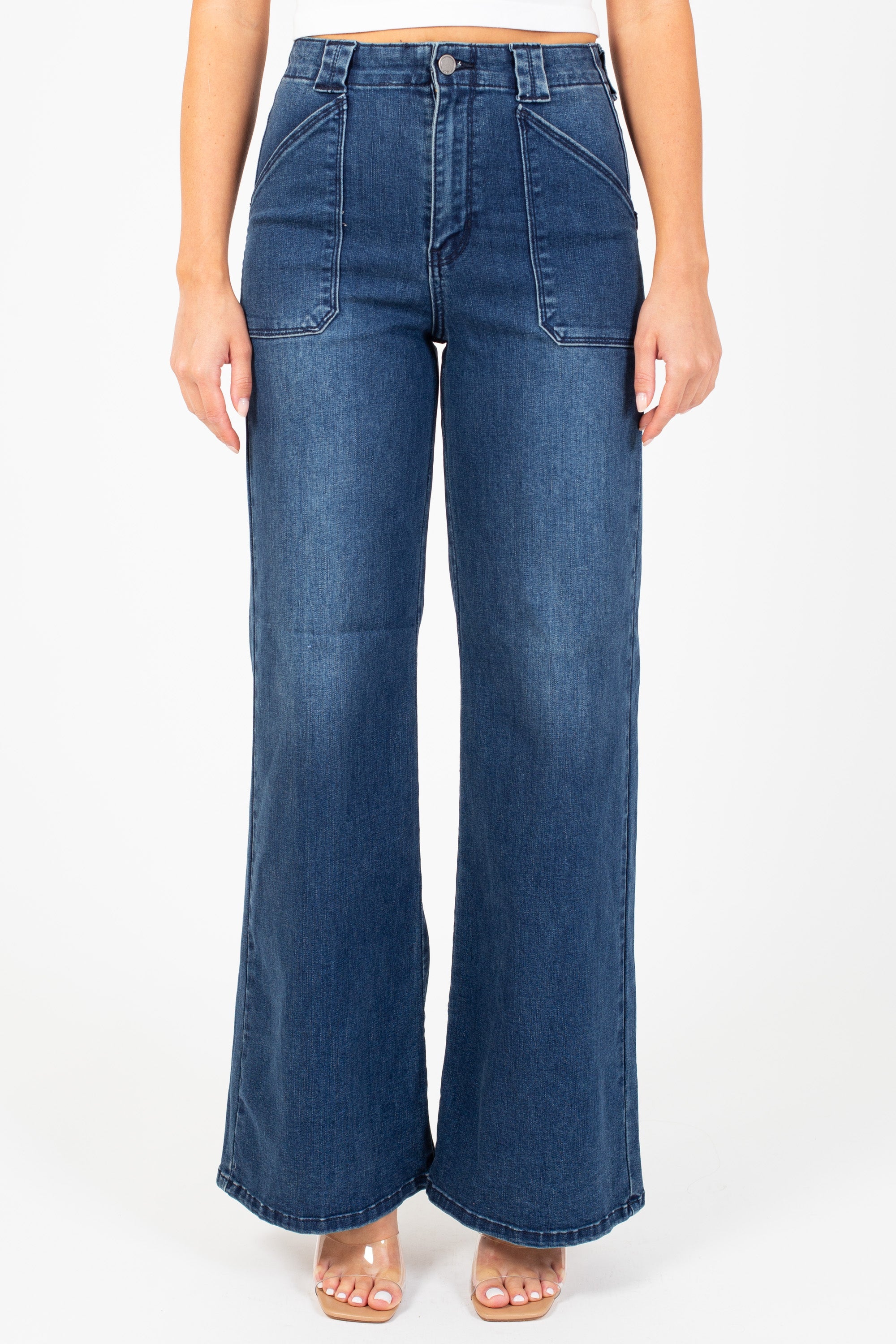 Just Black Denim Flare Jeans