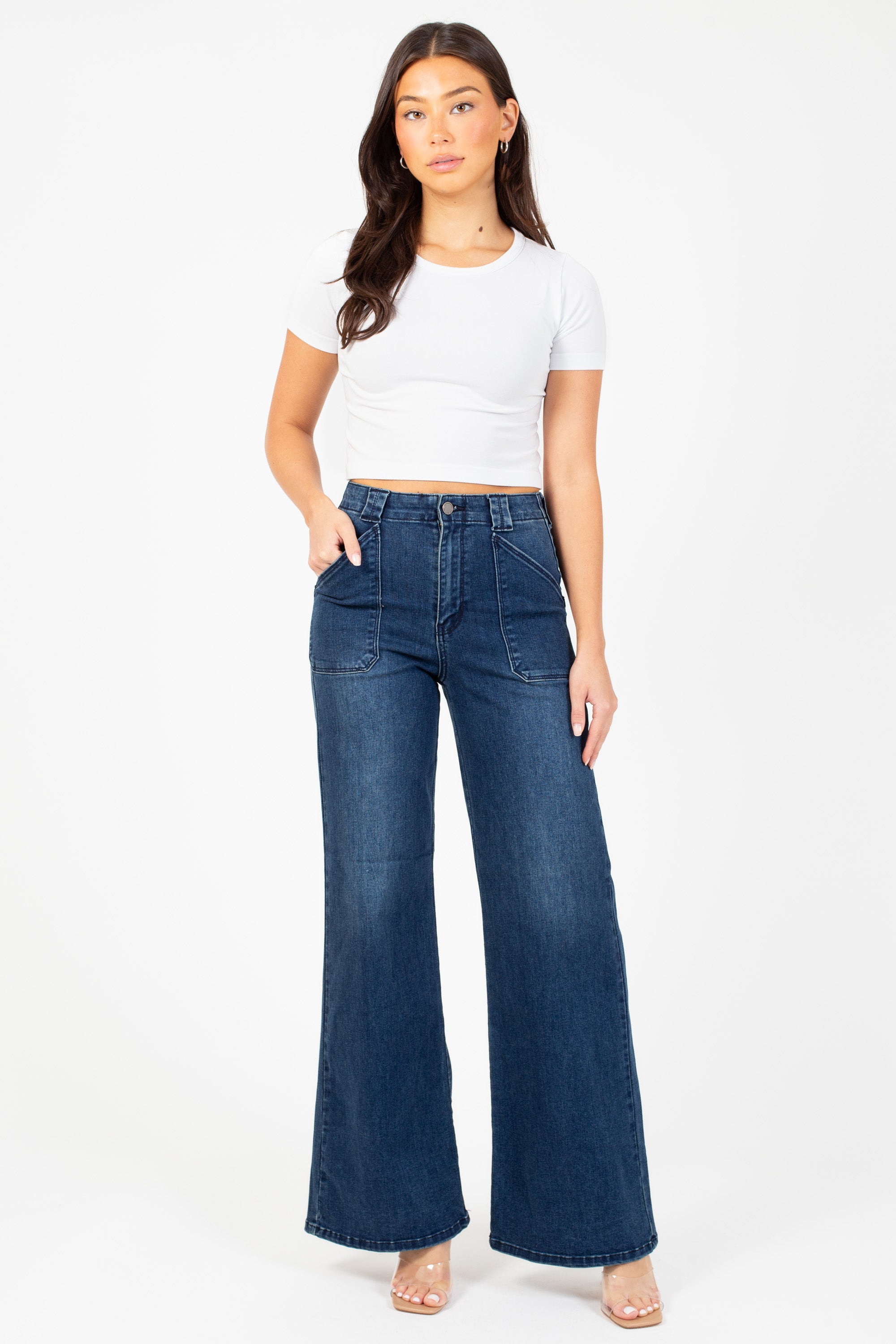 Just Black Denim Flare Jeans