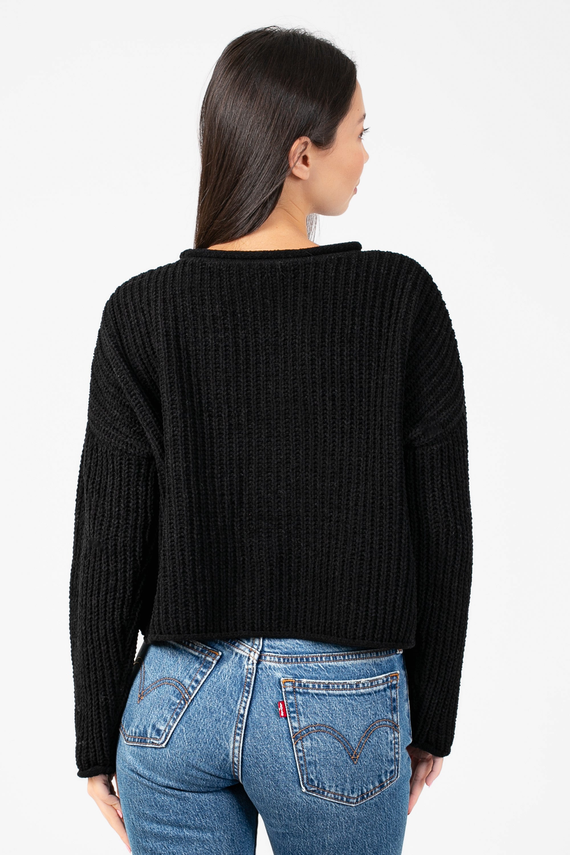 Emara Textured Knit Sweater