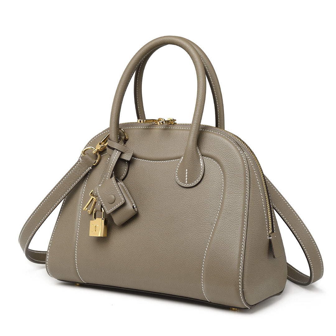 Handmade Leather Shell Tote Bags