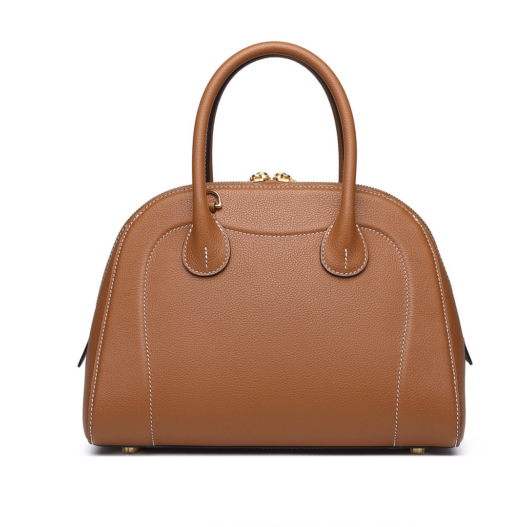 Handmade Leather Shell Tote Bags