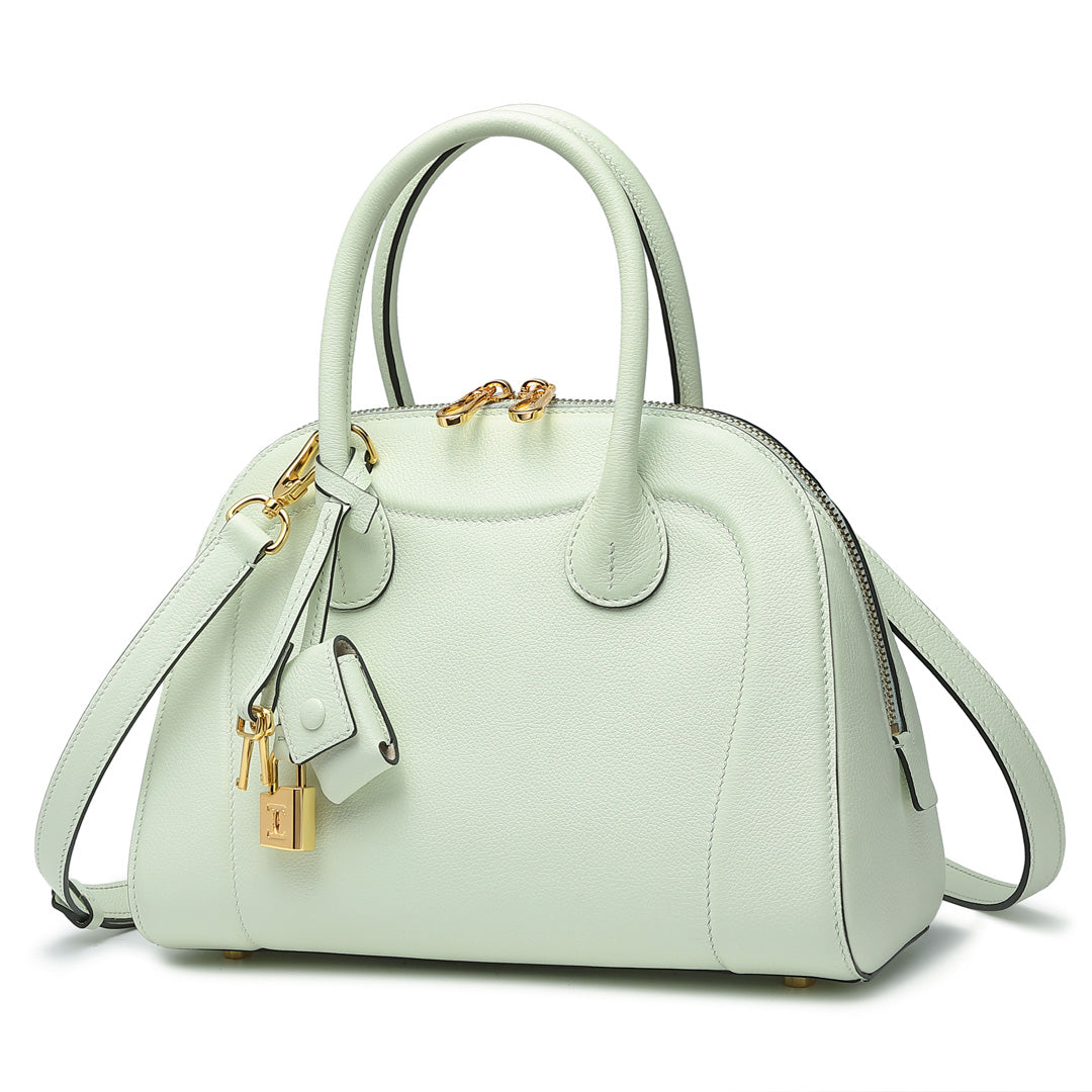 Handmade Leather Shell Tote Bags