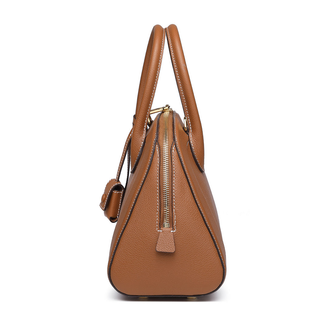 Handmade Leather Shell Tote Bags