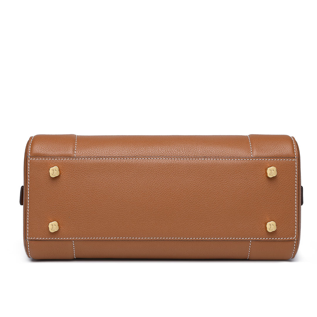 Handmade Leather Shell Tote Bags