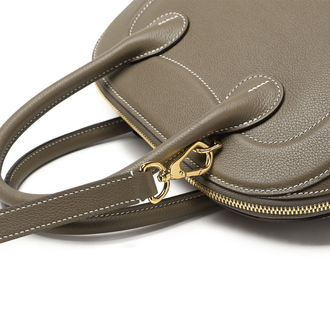 Handmade Leather Shell Tote Bags