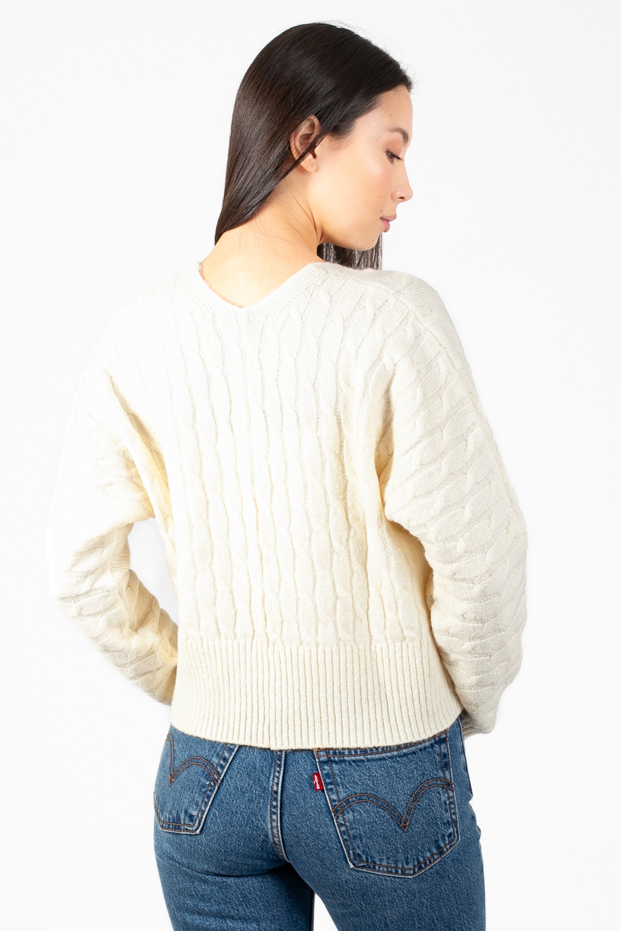 John + Jenn® Emile Gold Buckle Cardigan