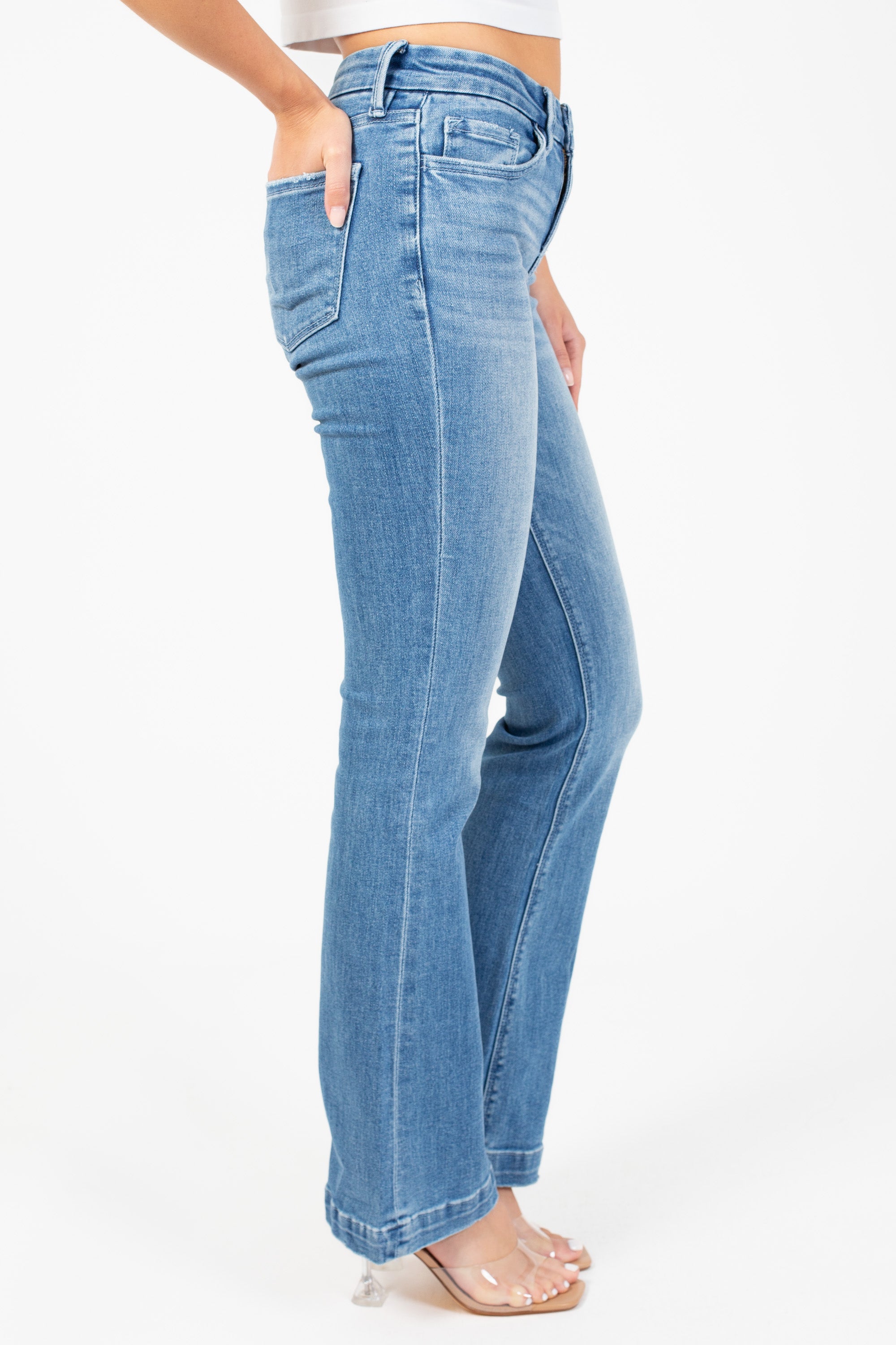 Flying Monkey® Seamless Bootcut Jeans
