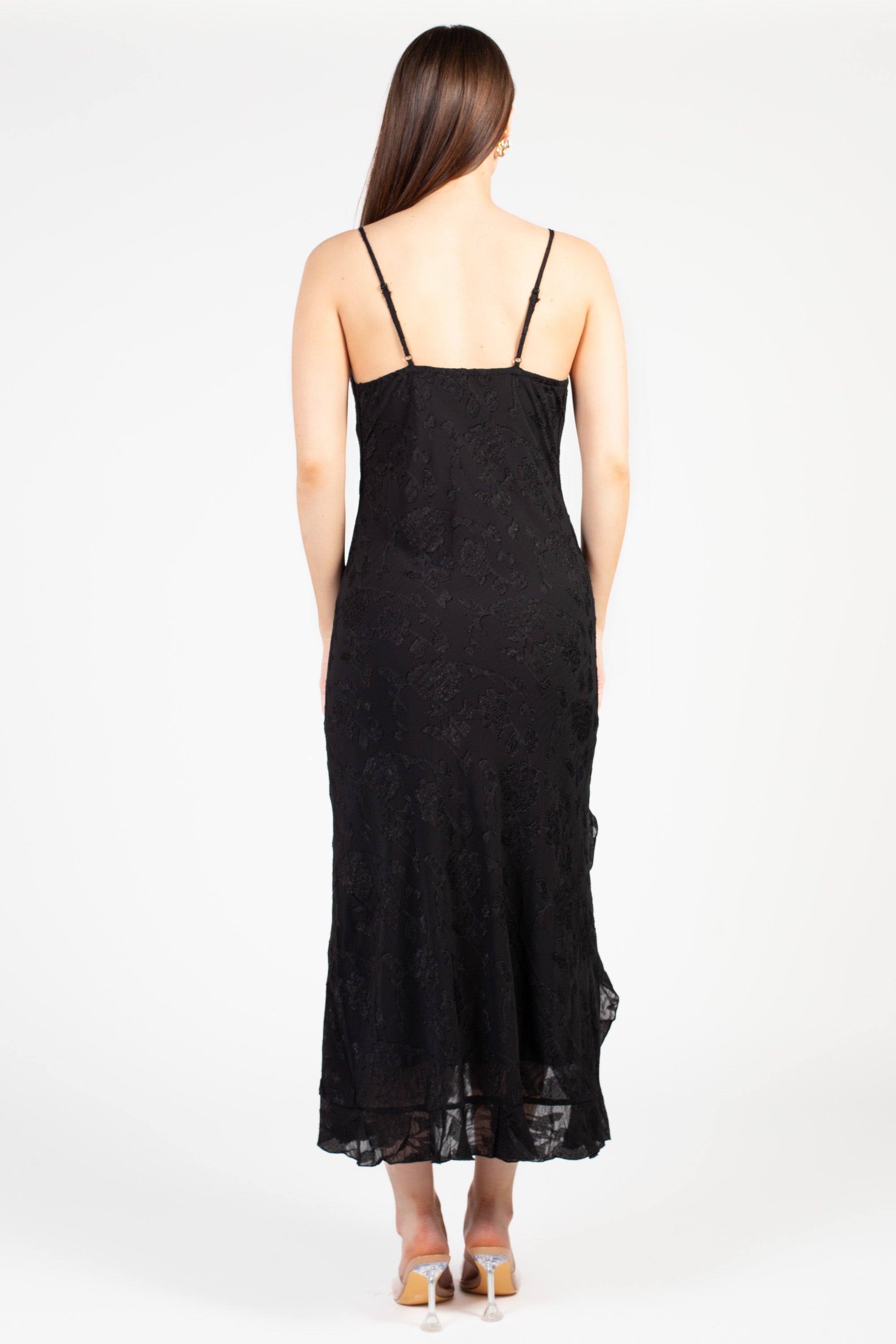 Selene Brocade Maxi Dress