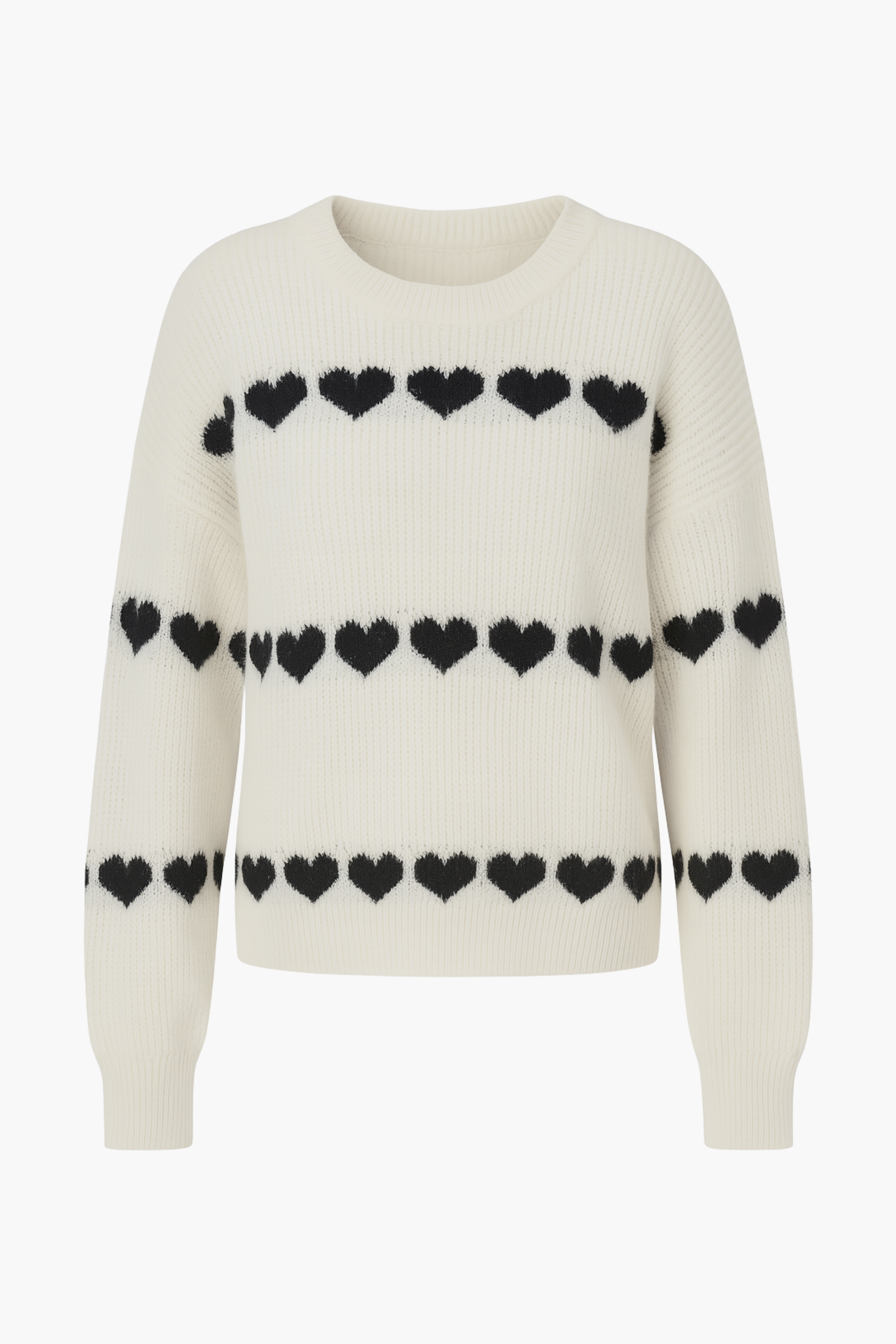 Lilliana Heart Knit Sweater