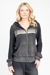 Aviator Nation® 5 Stripe Hoodie