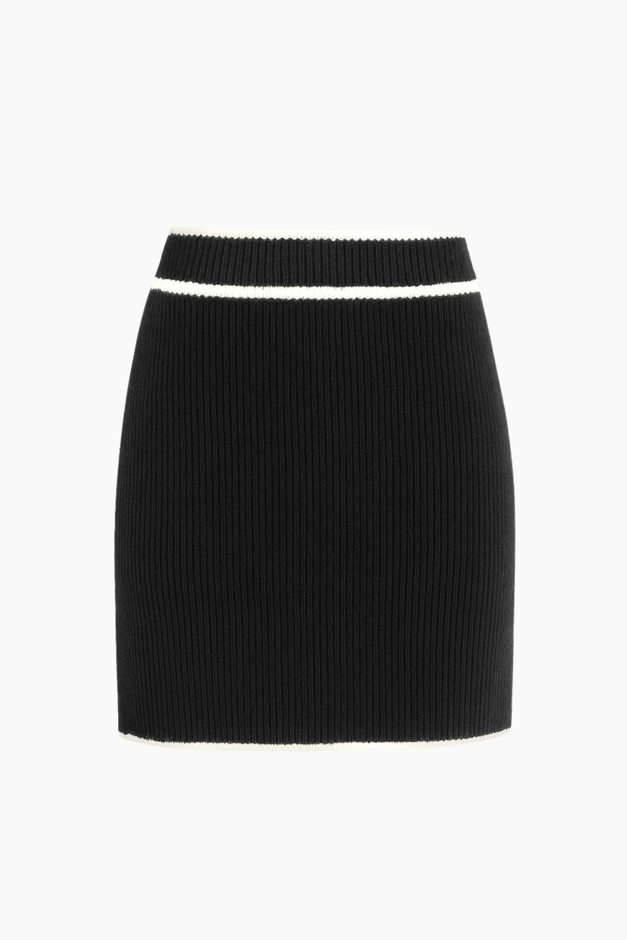 Cassandra Ribbed Knit Skirt