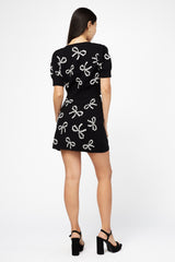 Blair Bow Detailed Mini Skirt