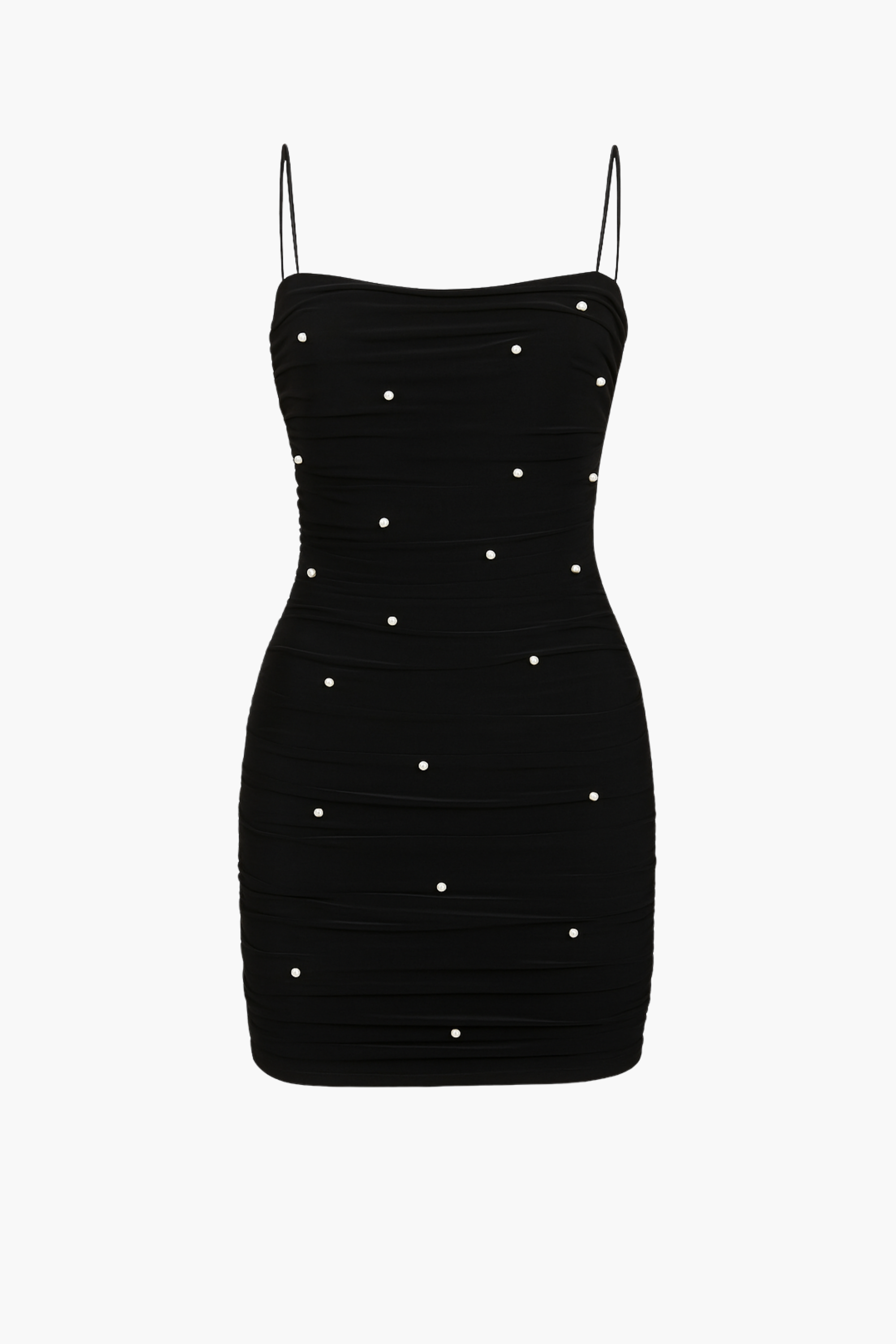 Remi Pearl Embellished Mini Dress