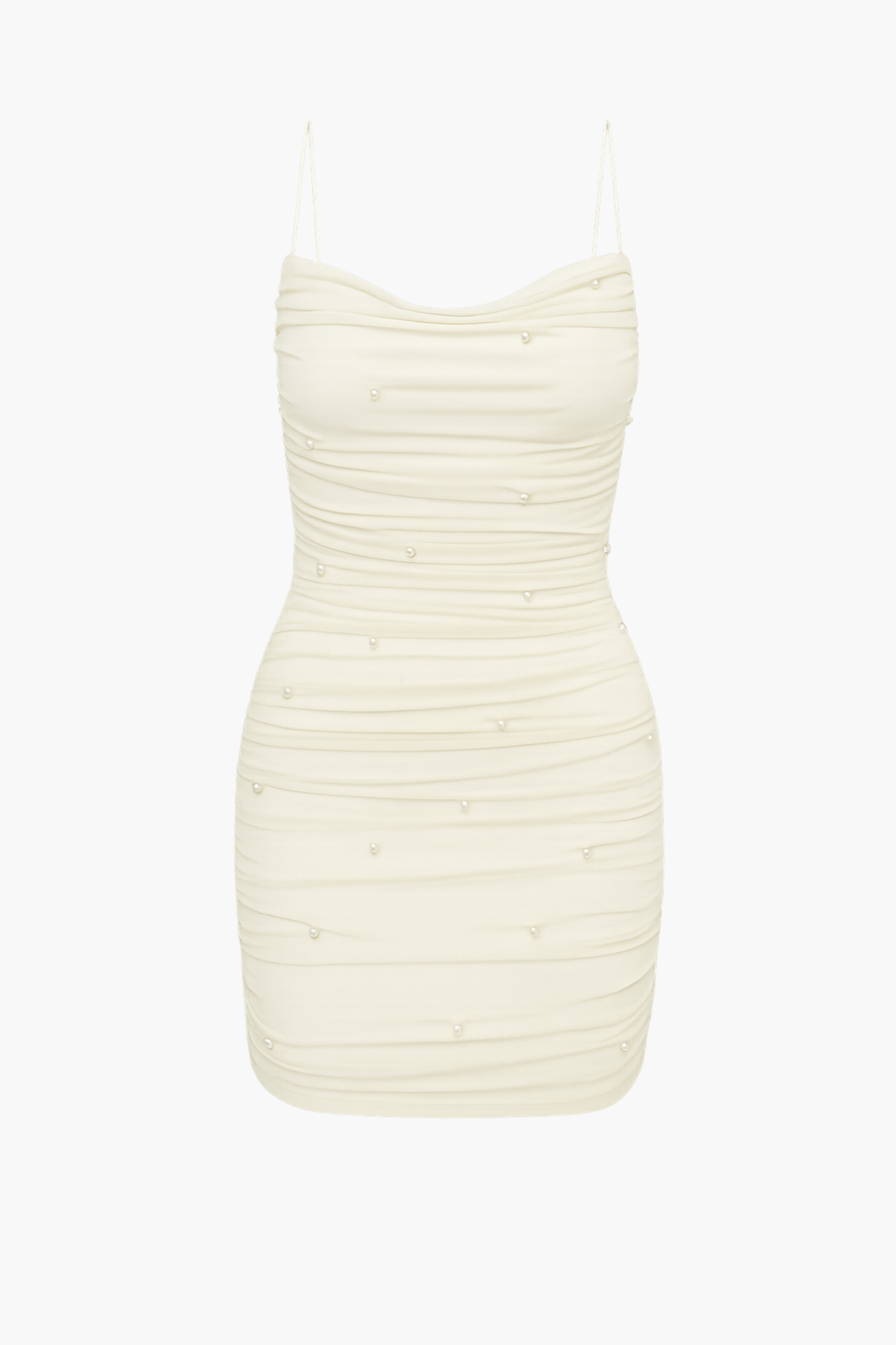 Remi Pearl Embellished Mini Dress
