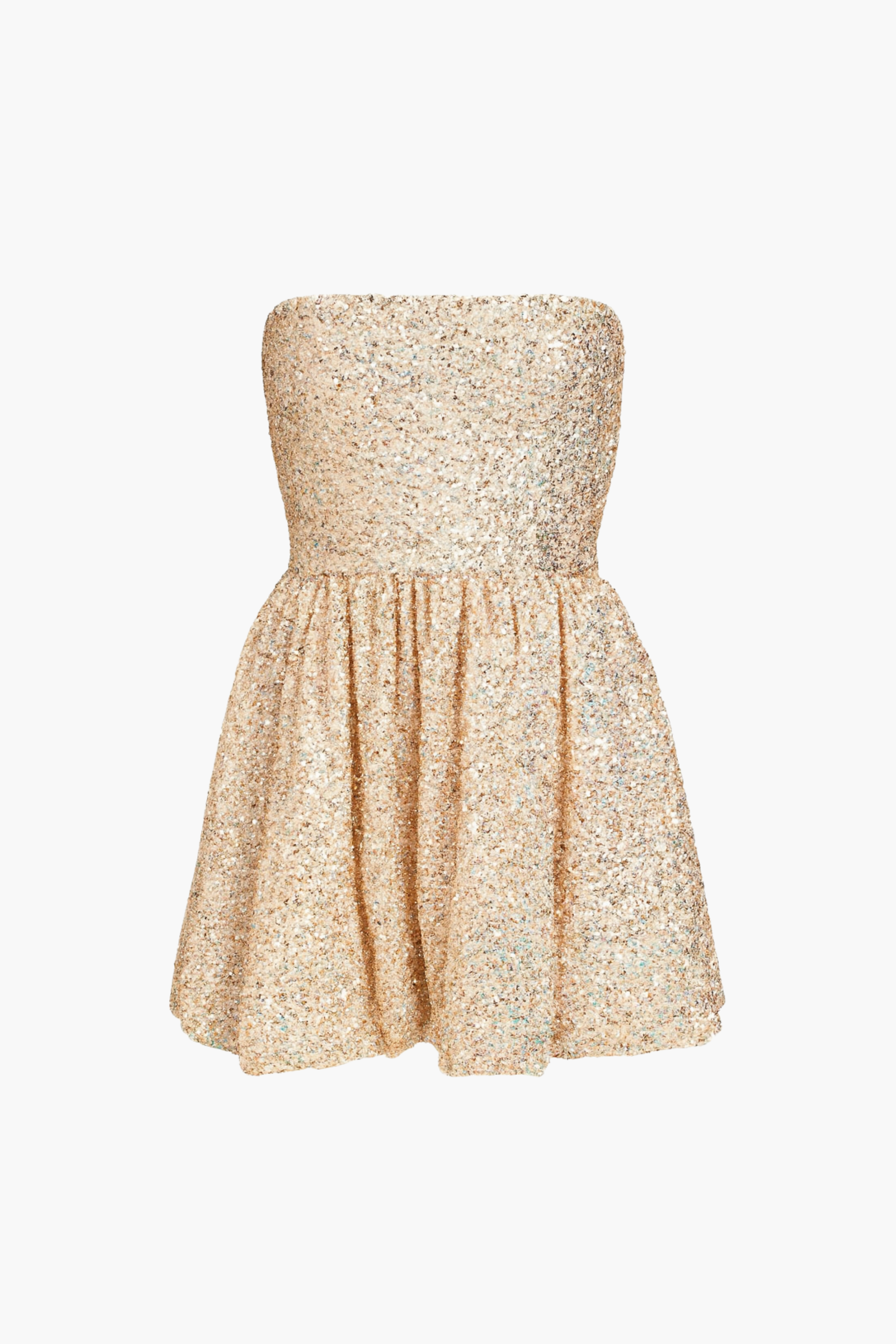 Luxe Sequin Bubble Mini Dress