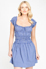 Sadie Ruched Mini Dress
