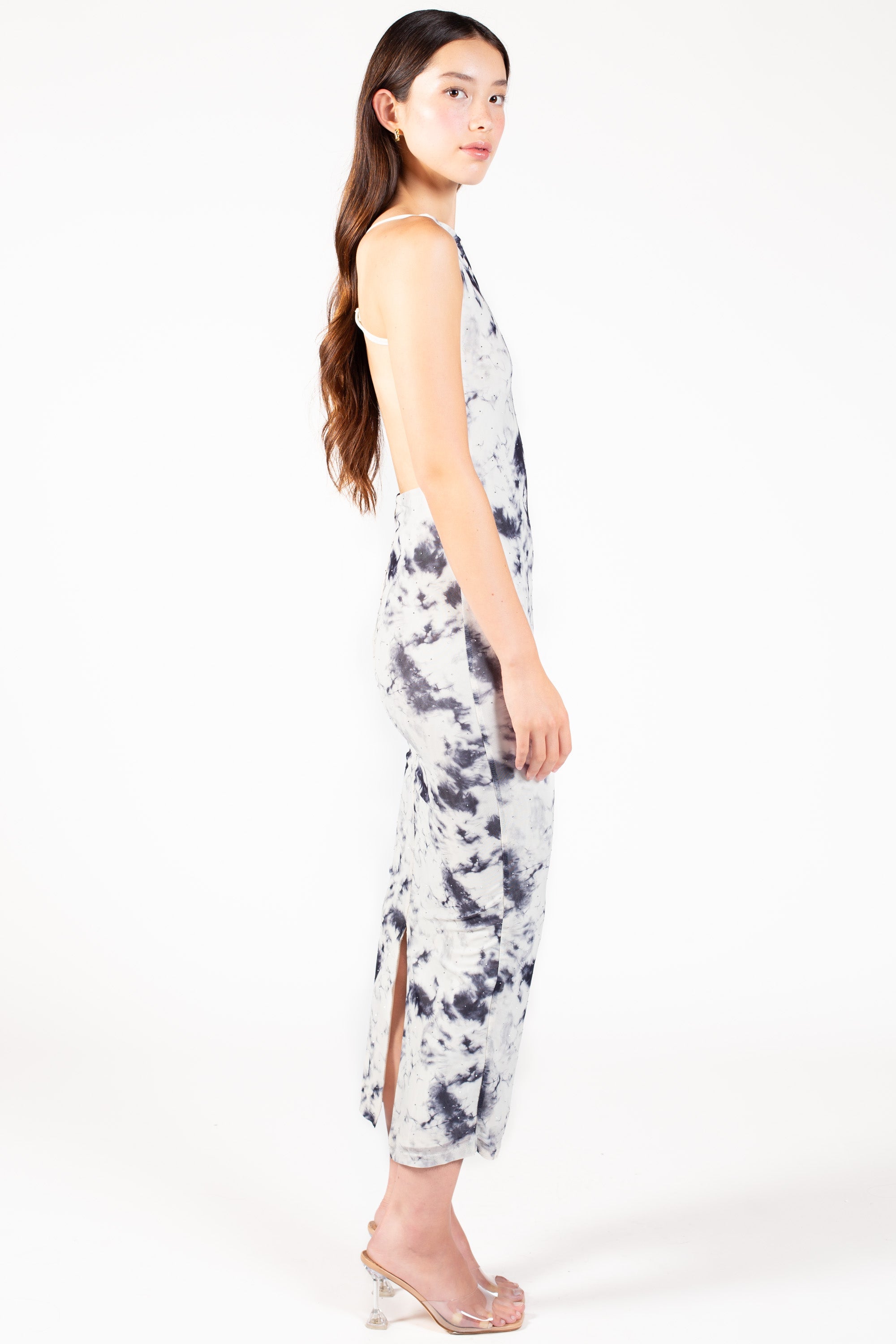 Serenelle Printed Midi Dress
