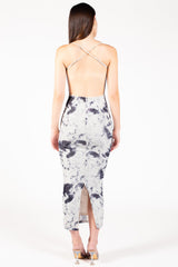 Serenelle Printed Midi Dress