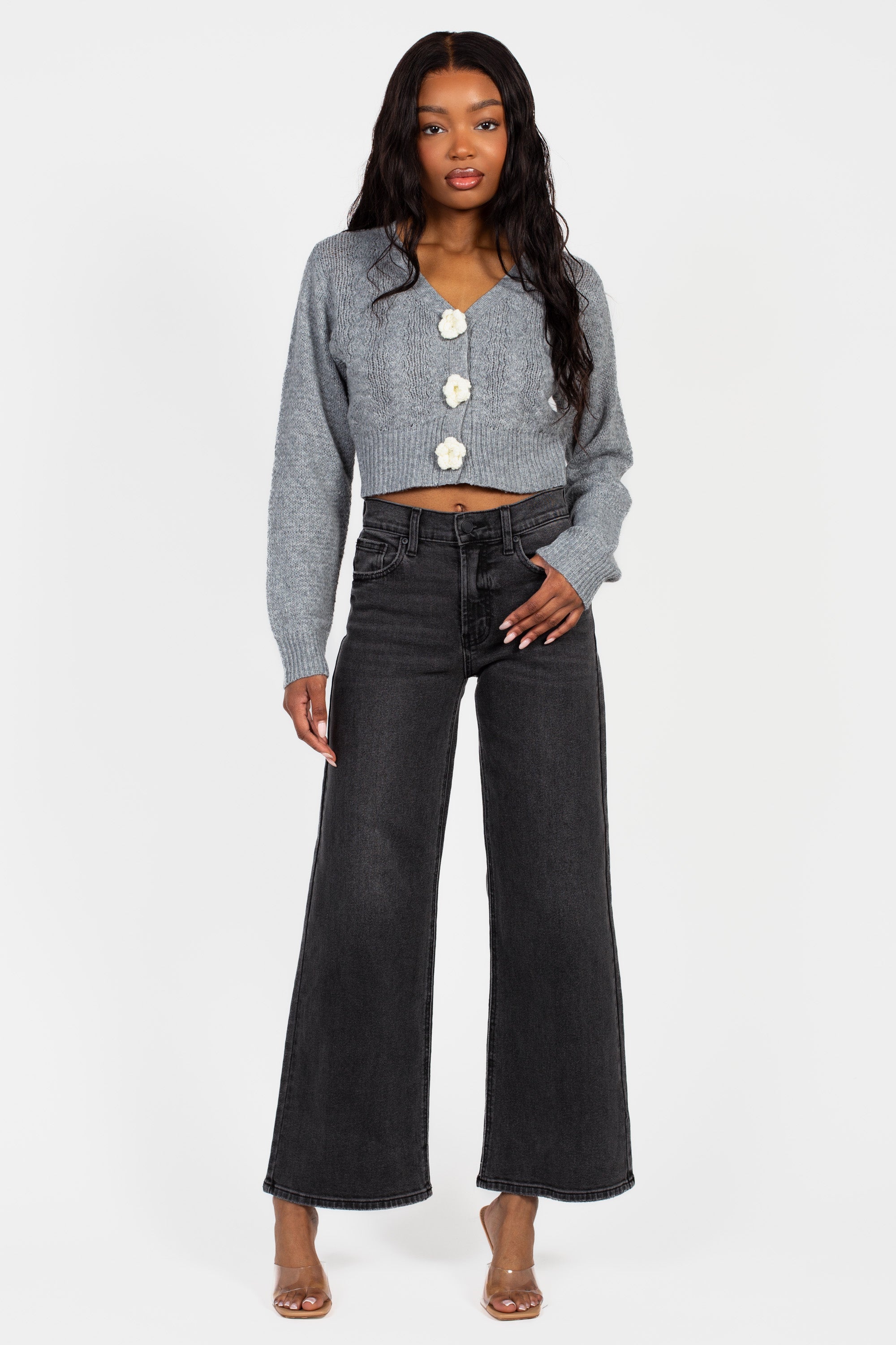 Just Black Denim Relaxed Vintage Straight Jeans