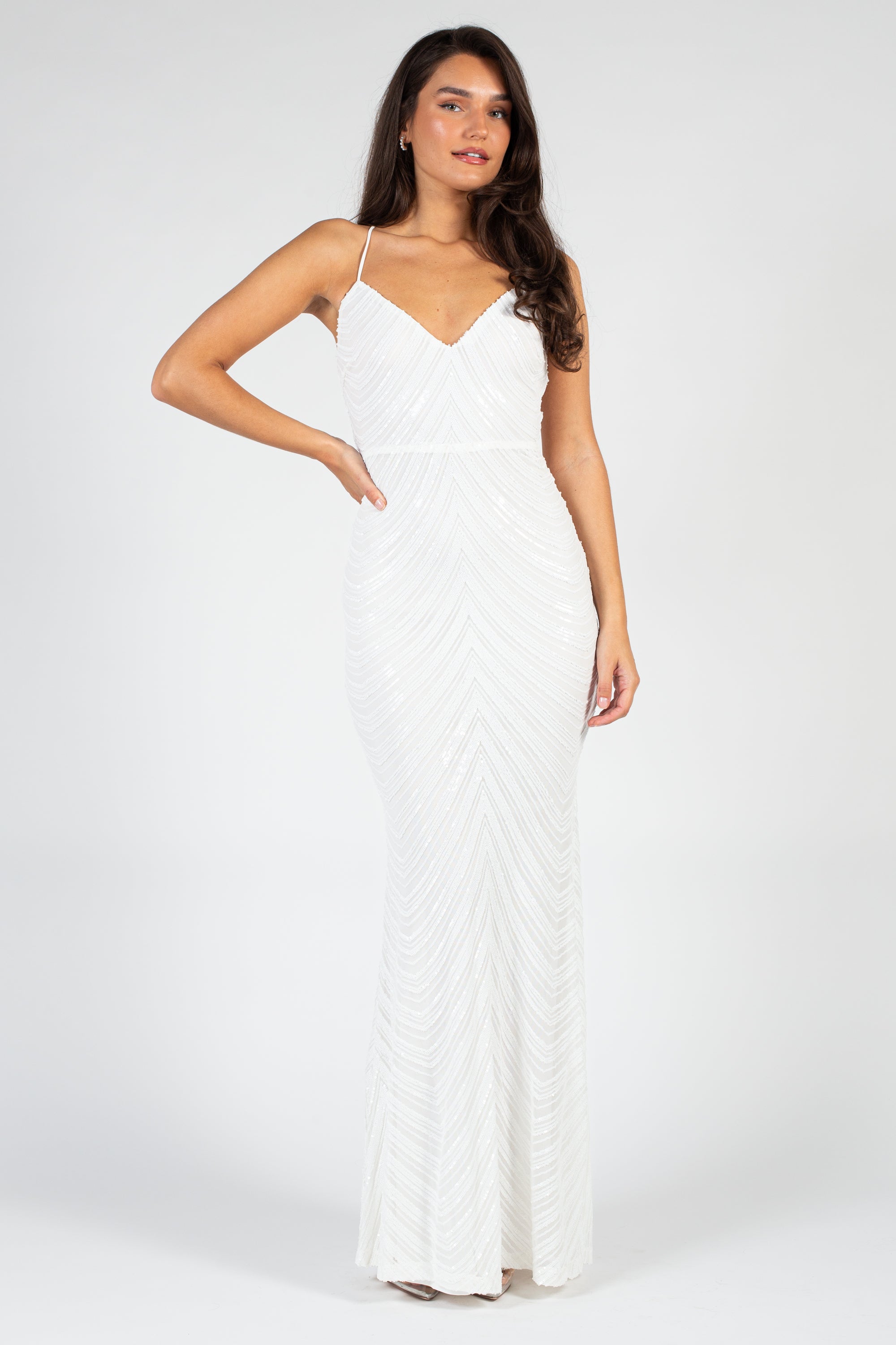 Lexia Sequin Maxi Gown