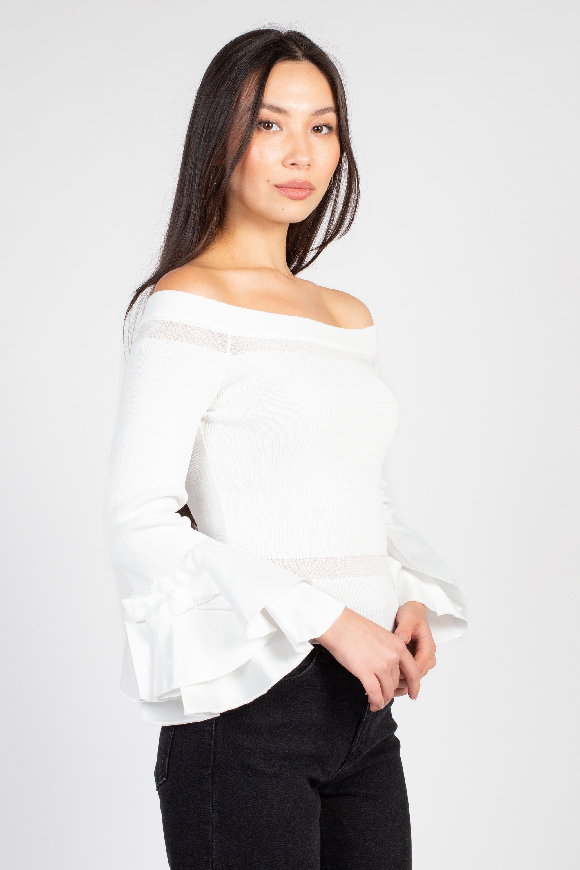 Presley Off The Shoulder Knit Top